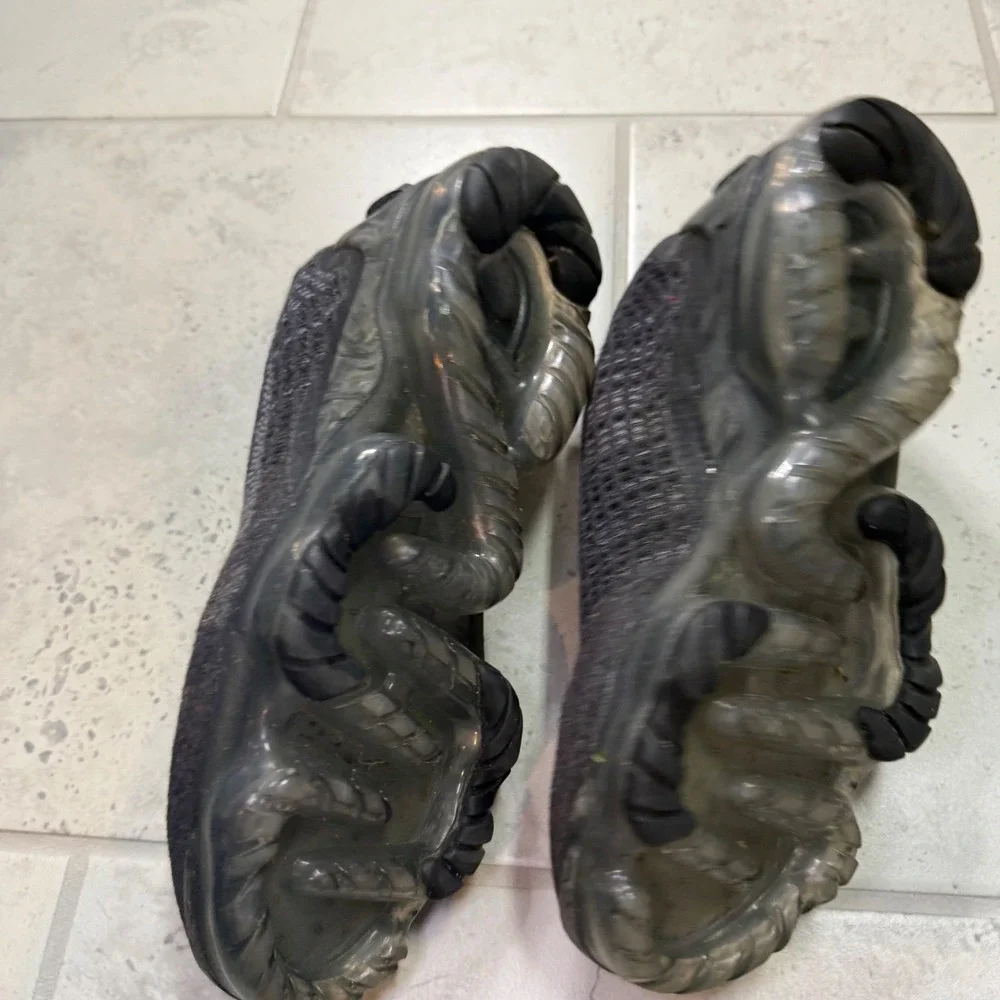 Nike Air VaporMax 2020 Flyknit Triple Black Mens Running Shoes CJ6740-002 Size 7
